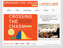 Tablet Screenshot of crossingthechasmbymoore.com